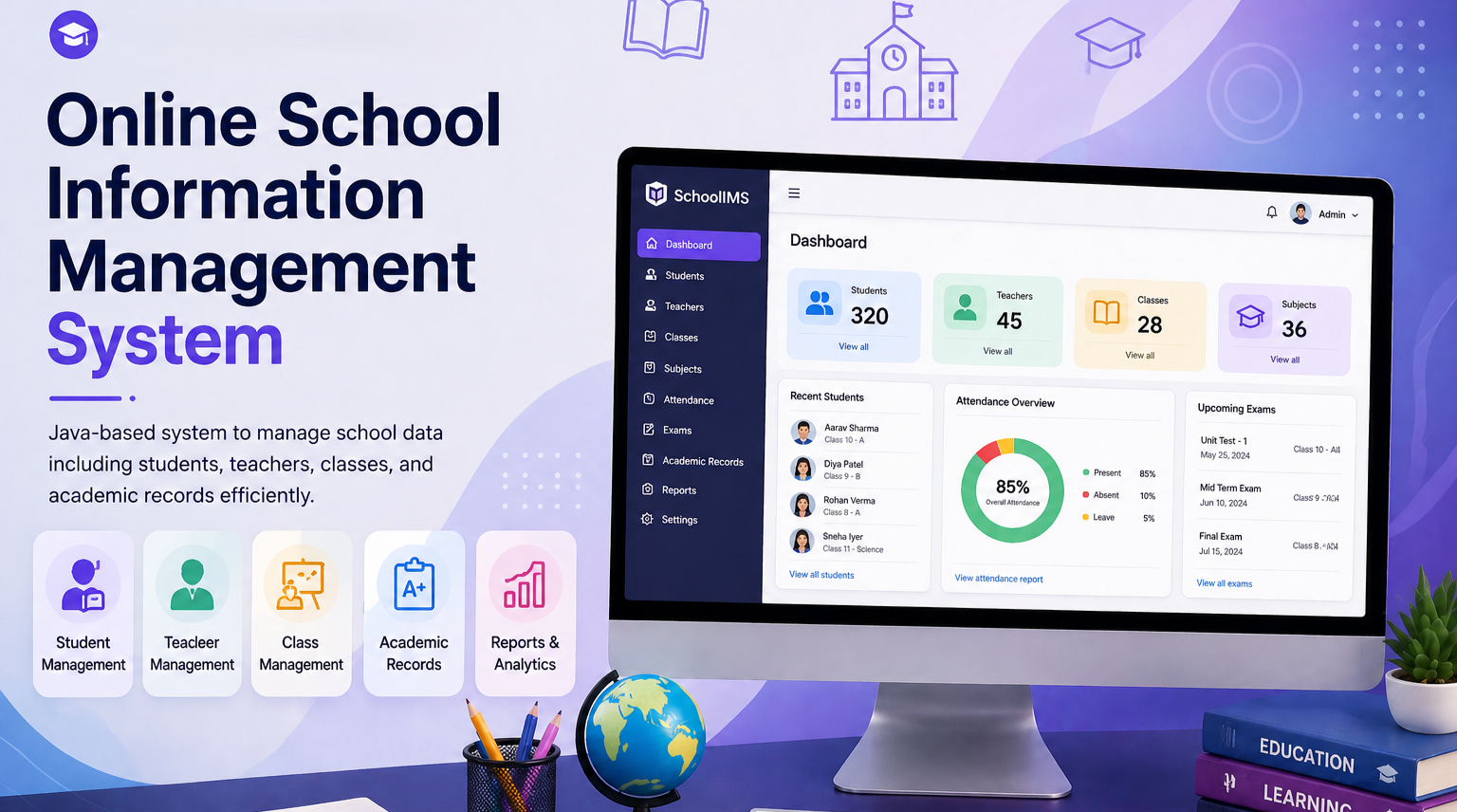 Online School Information Management System