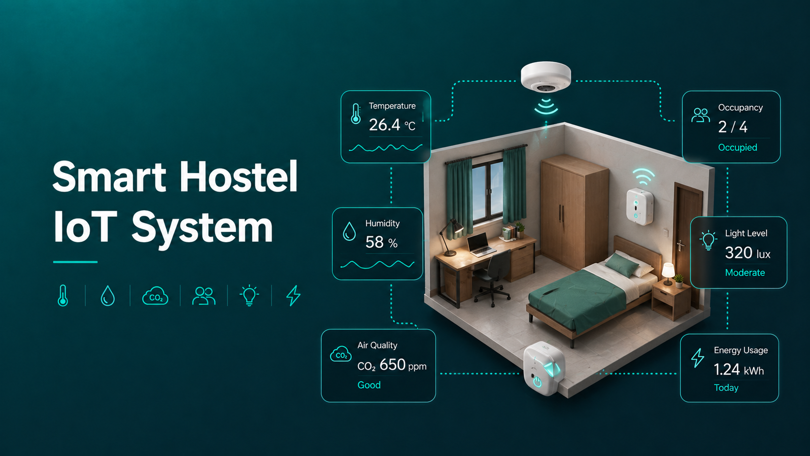 Smart Hostel IoT System